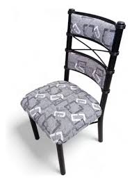 Silla De Comedor Abby Cadena Doble Respaldo