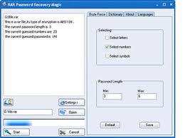 What you need to do go and type the name in the google play store on your smartphone and download . Rar Password Recovery Magic Descargar
