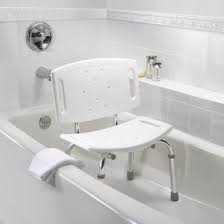 Place in showers or in the bath tub to provide a stable surface to sit on while bathing. Moen Home Care Glacier Adjustable Tub Shower Chair Grab Bar Specialists