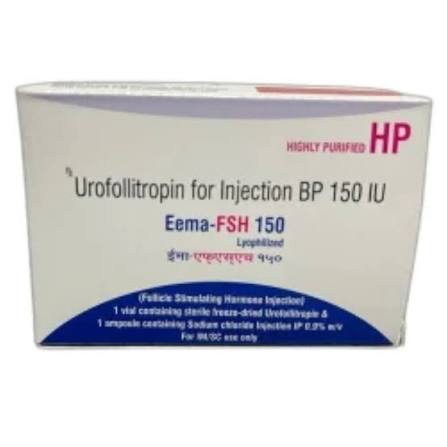 Urofollitropin for Injection BP 150 IU, Packaging Type: Box at ₹ 400/vial in Noida
