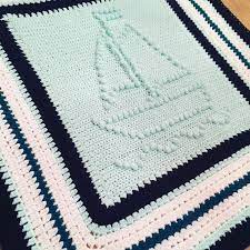 Inspiration Pattern Found On Etsy Crochet Babyblanket Handmade Handmadegifts Nauti Baby Boy Crochet Blanket Nautical Baby Blankets Crochet For Boys