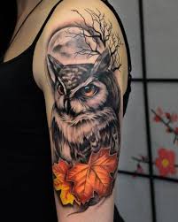 Bird Of Prey Tattoo Sleeve Find The Best Tattoo Ideas Tattoos For Men Tattoos For Girls Small Tattoos And Sleeve Tattoos Ideas Owl Tattoo Sleeve Realistic Owl Tattoo Owl Tattoo Design