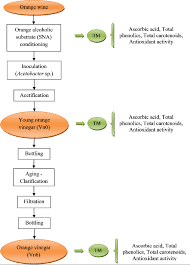 Drange Vinegar Production Flow Chart Sampling Scheme Tm