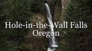 Hole in the wall falls. Hole In The Wall Falls Oregon Youtube
