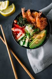 Sushi Bowls Sushi Bowl Recipe Shrimp Tempura Sushi Shrimp Tempura