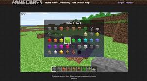 For anyone to play for free without downloads on the minecraft classic website. Minecraft Classic Online English Free
