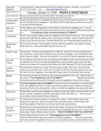 Fruits And Vegetables Lesson Plan Winter Lesson Plan Cooking Lesson Plans Preschool Lesson Plans