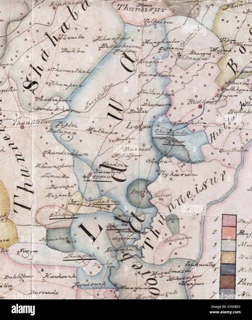 British east india company map hi-res stock photography and images - Alamy