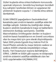 elma sirkesi aslinda zarar veriyor muhabbet kusu forumu muhabbetkusu com tr