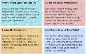 1977 s biggest canadian hits both english and french