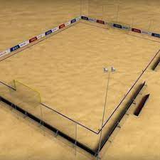 O campo é um pouco mais curto, mas bastante mais largo. 9 Ideias De Campos Futebol De Praia Futebol De Praia Futebol De Praia