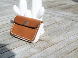 Porte Monnaie Cartes De Visite Porte Cartes Cuir Marron Et Coton Card Case Wallet Cards