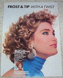 1987 Clairol Ad Clairol Colored Highlights Hair Painting