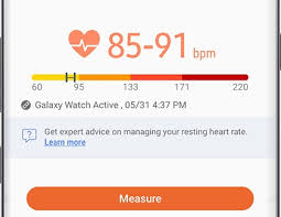 monitor your heart rate on your samsung smart watch