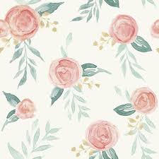 Simply peel off to remove or leave up indefinitely. Magnolia Home Magnolia Home Red Watercolor Rose Peel And Stick Wallpaper Psw1011rl Bellacor