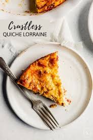 Crustless Quiche Lorraine Recipe Crustless Quiche Lorraine Quiche Lorraine Quiche Lorraine Recipe