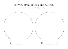 Free mickey mouse ears template for printable mickey or minnie mouse ears for invitations, decorations, banners. Mickey Mouse Ears Template Wikihow Diy Mickey Ears Disney Mouse Ears Diy Disney Ears