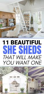 11 She Shed Ideas That Will Make You Want One She Shed Decorating Ideas Shed Decor Shed Design