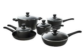 The Classic 11 Piece Cookware Set Includes 10 25 Fry Pan 10 25 Saute Pan With Lid 1 Qt Sauce Pan With Lid Cookware Set Scanpan Classic Cookware