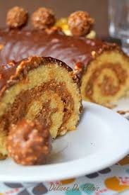 Buche Chocolat Aux Ferrero Rochers Facile Je Vous Partage Ma Recette Facile De Buche Au Dessert Noel Facile Buche De Noel Recette Facile Recette Dessert Noel