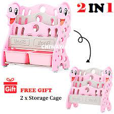 Pngtree memberi anda 60 rak buku gratis gambar latar belakang hd, vektor, spanduk dan wallpaper. Rak Buku Kartun Kanak Kanak Baby Kid Giraffe Book Rack Holder Cartoon Bookshelf 4 Tiers Shopee Malaysia