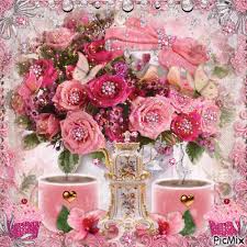 Resultado de imagen de rosas con glittering y animacion