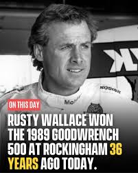 On this day, Rusty Wallace won the 1993 Slick 50 300 at New Hampshire.