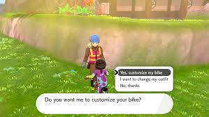 Animal crossing use bike / even though every animal in the game can be invited to your camp by level seven at the latest. Pokemon Sword And Shield How To Customize Your Bike Superparent