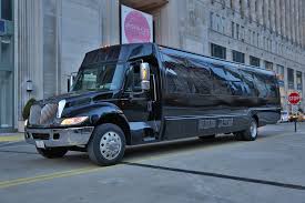 36 Passenger Limo Bus With Bathroom Party Bus Rental Limo Bus Party Bus