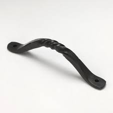5 Twist Handle Authentic Farmhouse Style Cabinet Pulls Etsy In 2020 Wrought Iron Cabinet Hardware Door Handles Iron Cabinet Hardware