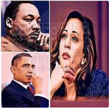 Black History Madame Vice President Kamala Harris Dr. Martin Luther King  Jr. Former President Barack Obama PNG Dye Sublimation Bundle