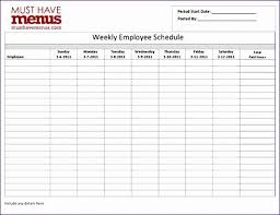 Employee Schedule Template Pdf Elegant 8 Employee Work Schedule Template Excel Exceltemplates Schedule Template Schedule Templates Homeschool Schedule Template