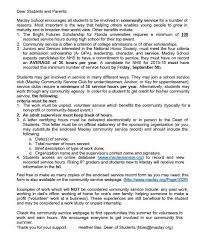 Community Service Letter And How To Make It Perfectly Mous Syusa
