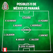Mexico hosts panama on friday night in world cup qualifying, with el tri aiming to stay atop the table and panama hoping to hold on to fourth place. Asi Seria La Alineacion De Mexico Vs Panama En La Liga De Naciones