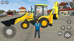 Direksiyonlu Kepce Ekskavator Oyunu Jcb Backhoe Loader Driving Android Gameplay Youtube