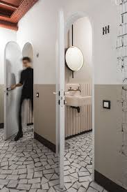 Thru now i would assign information in respect to the latest interactive bathroom design. Modern Meets Homage In The Offices Of Vizor Interactive By Studio11 In Minsk Belarus Yatzer Restroom Design Toilet Design Bathroom Interior