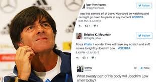 Stick with us to know the salary of the german national team's manager. Twitter Rips Into Joachim Low For His Dirty Touchline Habits Daily Star