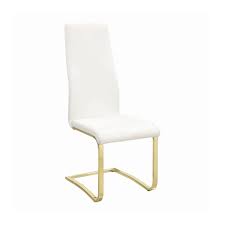 4.5 out of 5 stars. Chanel Side Chairs White And Rustic Brass Set Of 4 Coast