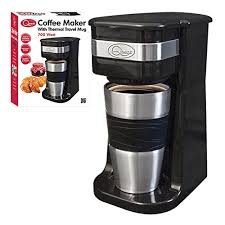 If you only want to make 10 cups of coffee, for example, then use about 50 ounces of water. Quest 35180 Benross One Cup Filter Coffee Maker With Travel Mug And Lid 220 Volts Not