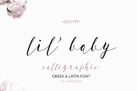 Contribute to fontello/fontello development by creating an account on github. Lil Baby Script Font 25156 Calligraphy Font Bundles
