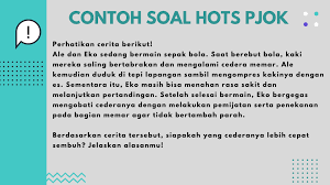 Contoh Soal Hots Penjas Orkes