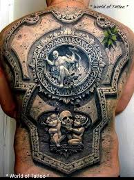 Tatouage Amazing 3d Tattoos 3d Tattoos Back Piece Tattoo