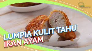 Egg roll jamur tiram credit photo: Resep Lumpia Kulit Tahu Ikan Ayam Paling Enak Dan Mudah Dibuat Youtube