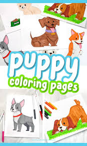Download and print these cute baby puppies coloring pages for free. Puppy Coloring Pages For Kids