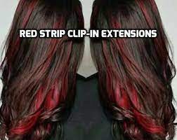 100 Human Hair Bright Turquoise Teal Strip Clip In Extensions Etsy In 2021 Red Hair Extensions Human Hair Clip Ins Clip In Extensions