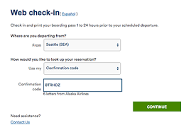 How To Use Alaskaair Com Online Check In Alaska Airlines