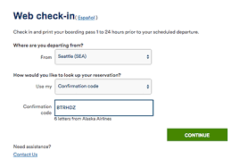 how to use alaskaair com online check in alaska airlines