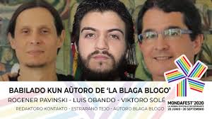 #mondafest2020 En Kontakto Babilado kun aŭtoro de la 'blaga blogo'