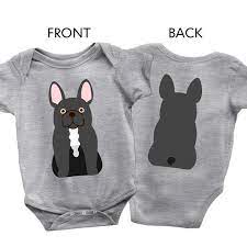 French Bulldog Baby Clothes Etsy