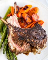 Herb Marinated Rack Of Lamb Lamb Recipes Oven Lamb Recipes Rack Of Lamb